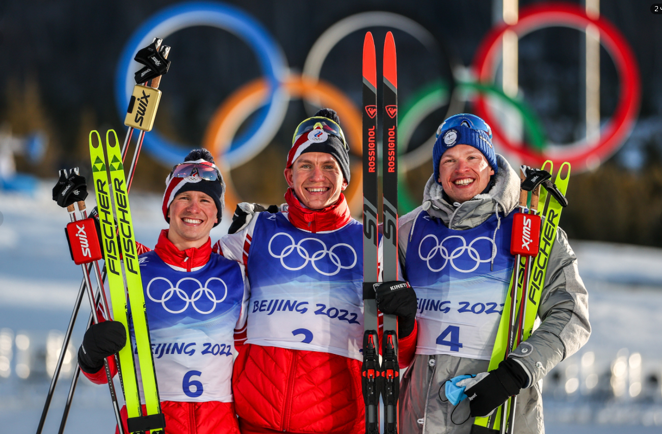 Александр Большунов Олимпийский чемпион